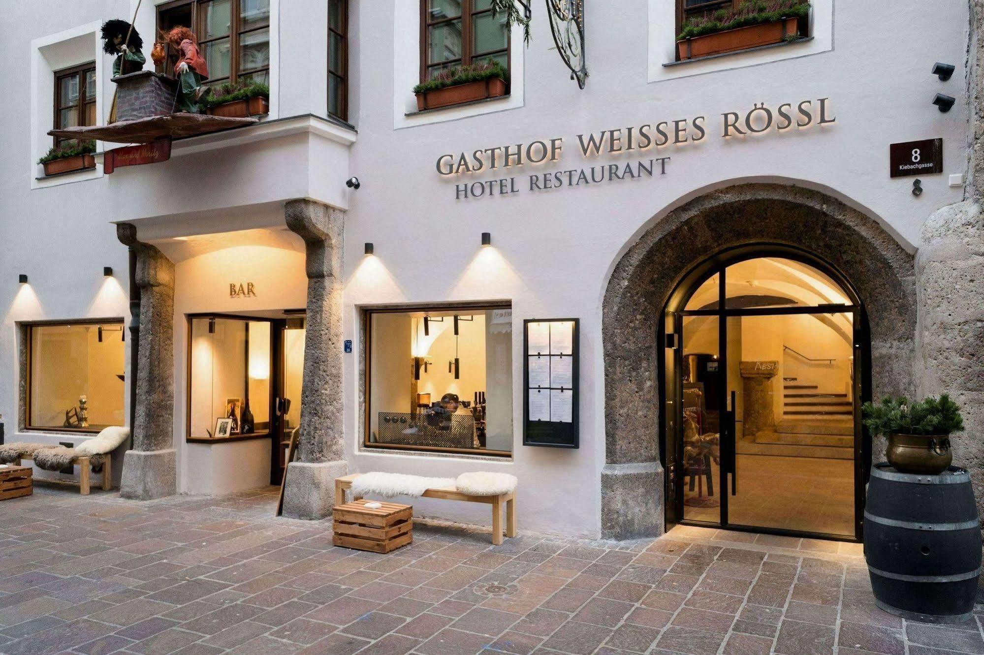 Boutiquehotel Weisses Rossl Innsbruck Exterior photo